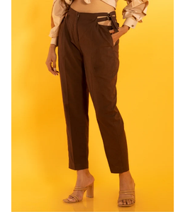 Pantalones Rectos de Algodón Premium para Mujer, Cómodos, Casuales de Verano, para Oficina, Tela Suave y Transpirable, Proveedor Mayorista de Moda - Product Image 1