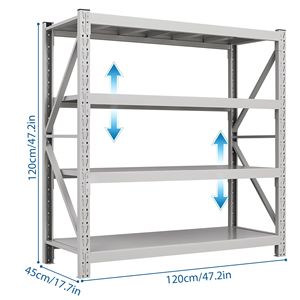 Scaffali per Garage Resistenti, Sistema di Scaffalature Durevoli per Organizzazione e Stoccaggio - Product Image 1