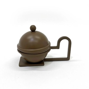 Cuenco de metal chapado en oro con tapa de cúpula y asa en forma de corazón, acabado pulido, estilo glamuroso, para servir frutas secas Khajoor, al por mayor. - Product Image 2