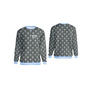 Sudadera de gran tamaño con Logo personalizado para hombre, ropa para parte superior masculina, con cuello redondo, Unisex - Product Image 1