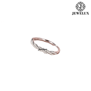 แหวนเงินแท้ 925 ประดับไพลินทรงหยดน้ำสำหรับผู้หญิงจาก Jewelux ดีไซน์โรแมนติกจากอินเดีย - Product Image 1