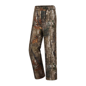 กางเกงจ็อกเกอร์ผ้าคอร์ดูรอยลายพรางสำหรับผู้ชาย ทรงหลวม ไม่ยับง่าย สไตล์สตรีทแวร์ เหมาะสำหรับการล่าสัตว์ เดินป่า คล้ายลายต้นไม้ สวมใส่สบาย - Product Image 1