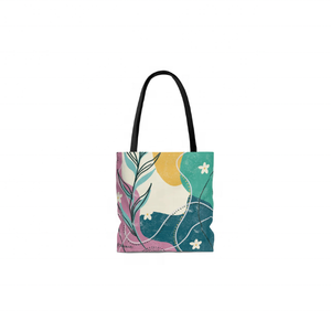 Vente en gros 100% coton avec Dieu Tout est possible Sacs fourre-tout brodés réutilisables écologiques Unisexe de voyage certifiés GOTS - Product Image 6