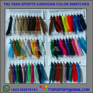 เสื้อคาร์ดิแกนผู้ชายสีเบจ คอวี แขนยาว สีพื้น ติดกระดุม ทรงปกติ ผ้าขนสัตว์/ไนลอนถัก ระบายอากาศได้ดี กันยับ เหมาะสำหรับฤดูใบไม้ร่วง - Product Image 5
