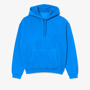 Sudaderas con Capucha para Hombre, 300 GSM, 100% Algodón, Felpa Francesa, Color Sólido, Corte Regular Informal, Servicio OEM, Personalización Disponible - Product Image 6
