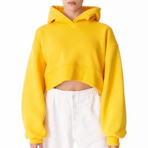 Nouveau Sweat à Capuche Homme Tendance Coupe Courte Oversize en Polyester/Rayonne Écologique, Logo Personnalisé, Streetwear, Pull ODM, Vente en Gros Printemps - Product Image 4