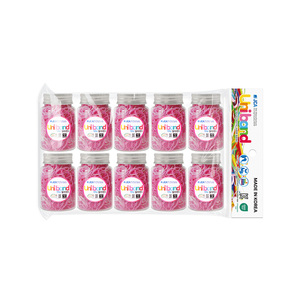Bandes élastiques pour cheveux en TPU, fabriquées en Corée, unisexes, personnalisées OEM ODM, dans une bouteille en plastique, non toxiques, élastiques, certifiées OEKO-TEX - Product Image 3