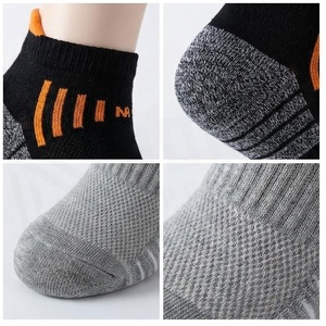 Ankle <b>Socks</b> Breathable <b>Running</b> For Adults Summer Spandex Polyester Letter Pattern Heat Transfer Printing - Product Image 4
