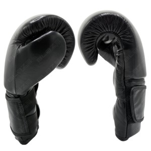 6 Colors Leather Grappling Gloves 8-16oz Professional Kick Boxing Karate Muay Thai MMA Training with Non-Slip Hook Loop Closure - Product Image 2