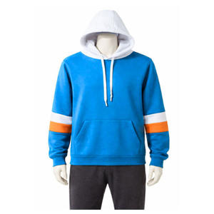 เสื้อสเวตเชิ้ตผู้ชายทรงปกติ ผ้าฝ้ายเนื้อแน่น ซิป ¼  แขนยาว ดีไซน์แบบสวมหัว มีฮู้ด พิมพ์ลายโลโก้ด้านหน้า สำหรับฤดูหนาว - Product Image 3