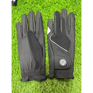 Guantes de Equitación Unisex Elegantes para Verano, con Malla Ventilada en la Parte Posterior, Palma de Cuero Genuino, Transpirables y Antideslizantes - Product Image 2