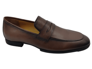 Zapatos Mocasines de Cuero Genuino Marrón para Hombre Dlords, con Borlas, Estilo Gommino, Sin Cordones, Transpirables, con Entresuela de EVA y Suela de Goma, para Todas las Temporadas, Color Sólido - Product Image 1