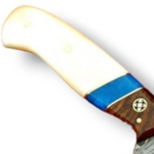 Couteaux professionnels à désosser et à fileter avec lame en acier longue et pointue, manche confortable en bois et résine pour la découpe de viande en cuisine - Product Image 4