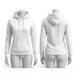 Sweat à capuche unisexe pour barbier, 320 GSM, coton polyester molletonné, bleu royal, impression DTF personnalisée, impression sérigraphique, vêtements de salon haut de gamme - Product Image 2
