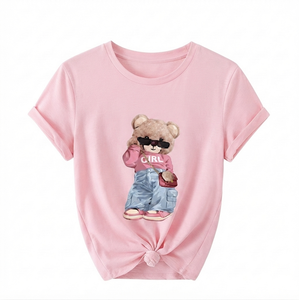 T-shirt formel en toile pour femme, coupe classique, manches courtes, couleur unie, col rond, respirant, séchage rapide, été, avec logo personnalisé - Product Image 6