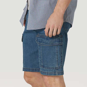 Shorts en jean pour hommes, dernier design, couleur unie, style streetwear, service OEM de haute qualité, nouvelle arrivée. - Product Image 3