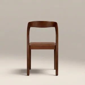 SINTERIOR <b>VINTAGE</b> MADELEINE STACKABLE WOODEN DINING <b>CHAIR</b> - Product Image 2