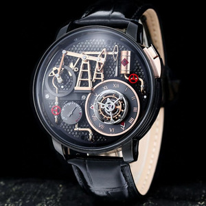 Top Designer Style Luxurious Sapphire Crystal <b>Watch</b>, Business Travel Casual Tourbillon Automatic <b>Mechanical</b> Men's <b>Watch</b> - Product Image 3