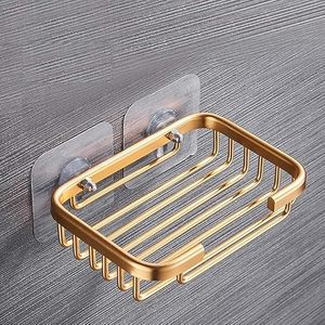 Stainless Steel Self-Adhesive Shower Wall <b>Soap</b> <b>Holder</b> No Drill Bathroom <b>Soap</b> <b>Dish</b> Rustproof Storage Rack Organizer - Product Image 6
