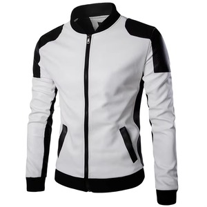 Casual Winter <b>Men's</b> Matte PU Leather <b>Jacket</b> Factory Price Logo on Front for Motor <b>Cycle</b> Bike - Product Image 1