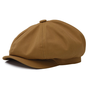 Casquette Gavroche Classique à Boutons et Patchwork Couleurs Personnalisables, Chapeau Plat Style Ivy, Casquette de Boulanger, Unie, Automne Hiver, Réglable, OEM - Product Image 3