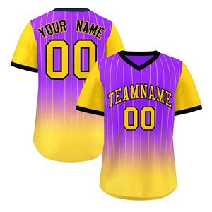 Vêtements de sport de haute qualité en gros, maillots de baseball personnalisés pour toutes les équipes, respirants et imprimés. - Product Image 6
