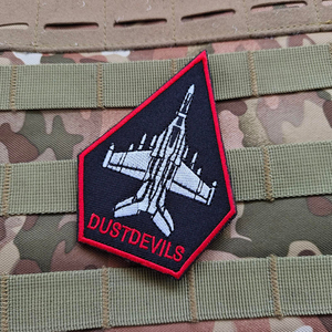 Parches de tela bordados personalizados, insignias circulares de algodón, logotipos lavables, parches termoadhesivos o para coser en gorras, bolsos y prendas de vestir. - Product Image 4