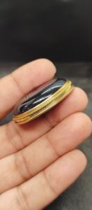 Colgantes de Ágata con Banda de Latón Hechos a Mano, Piedra para Joyería, Colgante Ranurado 100% Natural, Gemas Sueltas - Product Image 4