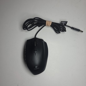 Black Wired Optical Mouse Ergonomic Ambidextrous 4 Button Desktop Laptop <b>Computer</b> <b>Accessory</b> - Product Image 1