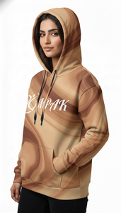 เสื้อฮู้ดดี้โอเวอร์ไซส์สไตล์ลำลองทันสมัย พิมพ์ลายแบบซับลิเมชั่นเนียนเรียบ สำหรับสตรีทแวร์และแฟชั่นแนวเมือง - Product Image 2