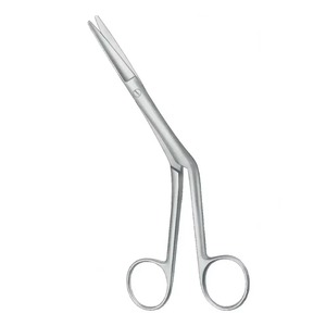 03-457-160 Ciseaux dorsaux manuels en acier inoxydable doré, instrument chirurgical ORL pour la précision de la coupe nasale - Product Image 1