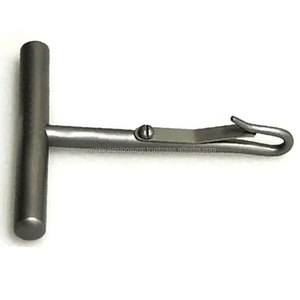 WPS Gigli-Strully Manual T-Shape Rigid Snap-Lock Standard Surgical Orthopedic <b>Bone</b> <b>Saw</b> Wire Handle Surgical Instrument Steel - Product Image 5
