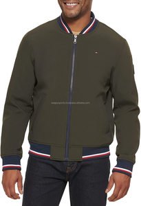 Chaqueta Bomber de Invierno para Hombre, Diseño Personalizado al por Mayor, Últimos Diseños, Manga Larga, 100% Algodón, Felpa, 300g, Estilo Deportivo - Product Image 5