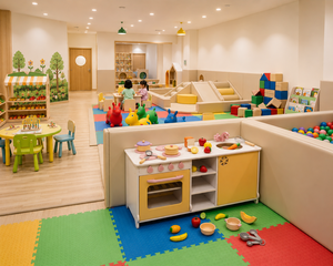 Jouet de cuisine en bois pour enfants, fabriqué en pin américain durable, bords arrondis sécurisés, robuste et coloré, adapté aux enfants de 2 à 7 ans. - Product Image 3
