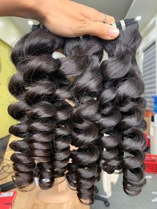 Perruque Lace Front en Cheveux Humains Vierges Remy à Cuticules Alignées pour Femmes Noires, Personnalisable, Colorée, Densité 180% - Product Image 3