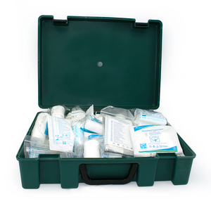 Botiquín de primeros auxilios de fábrica para el lugar de trabajo: suministros médicos esenciales, estuche de plástico duradero, montaje en pared para almacenes - Product Image 5