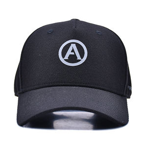 Casquettes de baseball personnalisées de qualité tendance Kivotech avec logo brodé en 3D, fermeture snapback classique, boucle en cuivre doré, tissu en toile 100% coton - Product Image 2