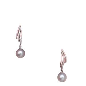 ต่างหูมุกน้ำจืดทรงกลมสไตล์ฝรั่งเศสสุดหรู สร้อยคอแฟชั่นระดับไฮเอนด์รุ่นใหม่ - Product Image 5