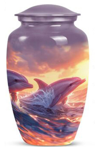 Urnes funéraires décoratives en laiton pour cendres d'adultes, urnes faites à la main pour hommes et femmes, urnes funéraires - Product Image 4
