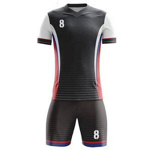 Breathable Soccer Uniform <b>Men</b> Women Team Wear Jersey Shorts Set Wholesale - Product Image 5