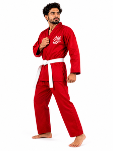 Custom Colors Taekwondo Uniforms Traditional 100% Cotton Breathable Quick Dry Adult Men V-Neck Dobok - Product Image 4