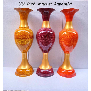 A set of Moroccan-style metal <b>tealight</b> <b>lanterns</b> with red and blue glass panels - Product Image 5