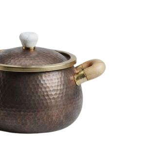 Sopera de Cobre con Diseño Martillado para Servir Deliciosas Sopas, Utensilios de Cocina, Sopera para Restaurante, Vajilla para el Hogar - Product Image 4