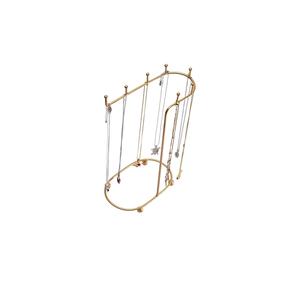 Organizador de Joyas Compacto con Múltiples Ganchos, Soporte Elevado para Collares y Pulseras, Exhibidor Elegante para Tocador - Product Image 4