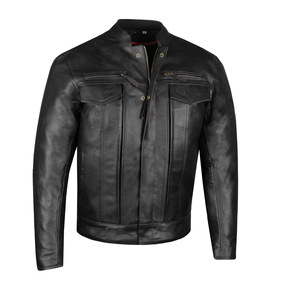 Custom Genuine <b>Leather</b> <b>Jackets</b> <b>Men</b> Womens Unisex Pure <b>Leather</b> ARTIZ Streetwear Winter Windproof Eco-Friendly Elegant Fashion Top - Product Image 4