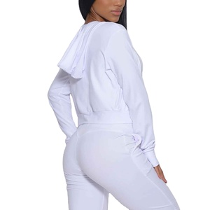 Conjuntos Deportivos para Mujer, 3 Piezas, Leggings de Cintura Alta, Top Corto, Chaqueta, Traje de Gimnasio y Yoga, Conjunto de Sujetador Deportivo Elástico, Conjuntos de Ropa de Yoga 2026 - Product Image 3