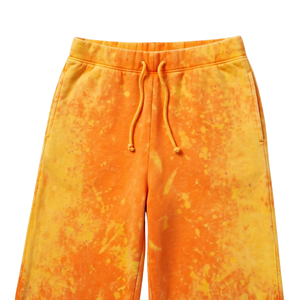 <b>Womens</b> orange Acid Wash Zip Up Hoodie and Wide Leg <b>Sweatpants</b> Two Piece Streetwear Tracksuit Set Wholesale Casual Loungewear - Product Image 6