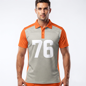 Men's Cricket Jersey Breathable Polyester Jersey Men's Cricket Jersey Sublimation Printed Men's Cricket Jersey Custom Logo Sport - Product Image 6