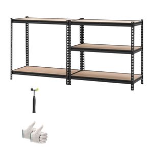 Étagères de garage robustes à 5 niveaux réglables, capacité de 2000 lb, étagère de rangement utilitaire en métal - Product Image 1