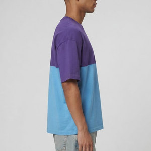 T-shirt Boxy da Uomo Fresh Now in Cotone Pesante Morbido Vestibilità Ampia Casual Streetwear per Moda Moderna e Comfort Quotidiano - Product Image 4